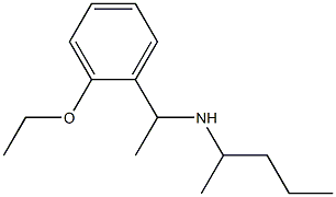 [1-(2-ethoxyphenyl)ethyl](pentan-2-yl)amine Structure