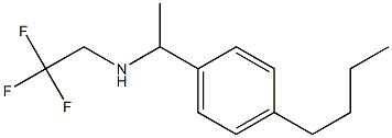 [1-(4-butylphenyl)ethyl](2,2,2-trifluoroethyl)amine Structure