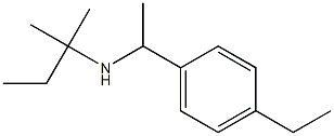 [1-(4-ethylphenyl)ethyl](2-methylbutan-2-yl)amine 구조식 이미지