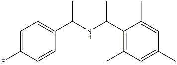 [1-(4-fluorophenyl)ethyl][1-(2,4,6-trimethylphenyl)ethyl]amine 구조식 이미지