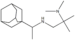 [1-(adamantan-1-yl)ethyl][2-(dimethylamino)-2-methylpropyl]amine 구조식 이미지