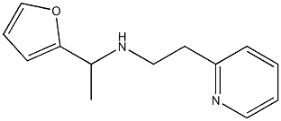 [1-(furan-2-yl)ethyl][2-(pyridin-2-yl)ethyl]amine Structure