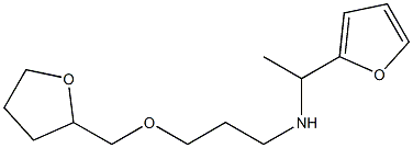 [1-(furan-2-yl)ethyl][3-(oxolan-2-ylmethoxy)propyl]amine 구조식 이미지