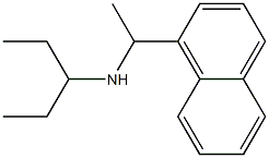 [1-(naphthalen-1-yl)ethyl](pentan-3-yl)amine 구조식 이미지