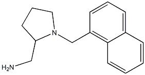 [1-(naphthalen-1-ylmethyl)pyrrolidin-2-yl]methanamine 구조식 이미지