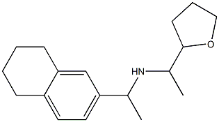 [1-(oxolan-2-yl)ethyl][1-(5,6,7,8-tetrahydronaphthalen-2-yl)ethyl]amine 구조식 이미지