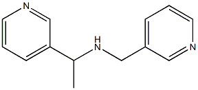 [1-(pyridin-3-yl)ethyl](pyridin-3-ylmethyl)amine Structure