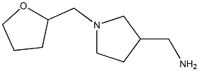 [1-(tetrahydrofuran-2-ylmethyl)pyrrolidin-3-yl]methylamine 구조식 이미지