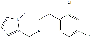 [2-(2,4-dichlorophenyl)ethyl][(1-methyl-1H-pyrrol-2-yl)methyl]amine Structure