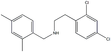 [2-(2,4-dichlorophenyl)ethyl][(2,4-dimethylphenyl)methyl]amine 구조식 이미지