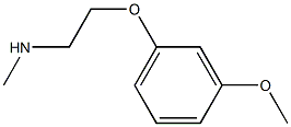 [2-(3-methoxyphenoxy)ethyl](methyl)amine 구조식 이미지