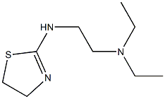 [2-(4,5-dihydro-1,3-thiazol-2-ylamino)ethyl]diethylamine Structure