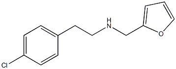 [2-(4-chlorophenyl)ethyl](furan-2-ylmethyl)amine 구조식 이미지