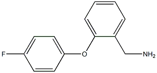 [2-(4-fluorophenoxy)phenyl]methanamine 구조식 이미지
