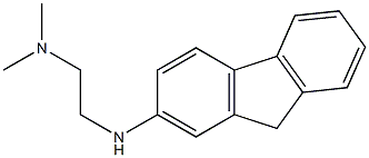 [2-(9H-fluoren-2-ylamino)ethyl]dimethylamine Structure