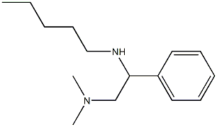 [2-(dimethylamino)-1-phenylethyl](pentyl)amine 구조식 이미지