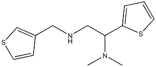 [2-(dimethylamino)-2-(thiophen-2-yl)ethyl](thiophen-3-ylmethyl)amine Structure