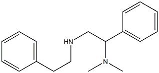[2-(dimethylamino)-2-phenylethyl](2-phenylethyl)amine Structure