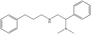 [2-(dimethylamino)-2-phenylethyl](3-phenylpropyl)amine Structure