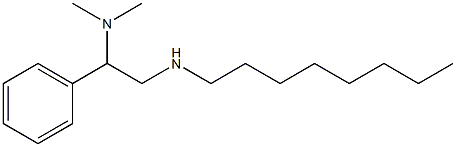 [2-(dimethylamino)-2-phenylethyl](octyl)amine 구조식 이미지