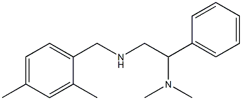 [2-(dimethylamino)-2-phenylethyl][(2,4-dimethylphenyl)methyl]amine 구조식 이미지
