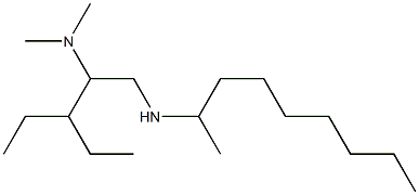 [2-(dimethylamino)-3-ethylpentyl](nonan-2-yl)amine 구조식 이미지