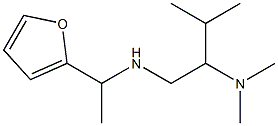 [2-(dimethylamino)-3-methylbutyl][1-(furan-2-yl)ethyl]amine Structure