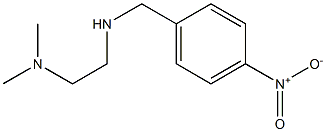 [2-(dimethylamino)ethyl][(4-nitrophenyl)methyl]amine Structure