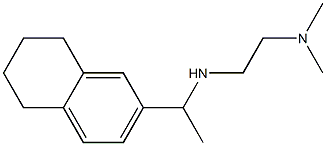 [2-(dimethylamino)ethyl][1-(5,6,7,8-tetrahydronaphthalen-2-yl)ethyl]amine Structure