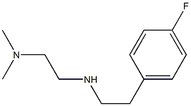 [2-(dimethylamino)ethyl][2-(4-fluorophenyl)ethyl]amine 구조식 이미지