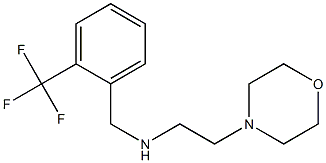 [2-(morpholin-4-yl)ethyl]({[2-(trifluoromethyl)phenyl]methyl})amine 구조식 이미지