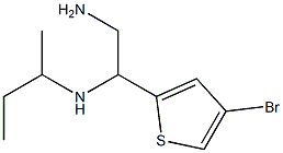 [2-amino-1-(4-bromothiophen-2-yl)ethyl](methyl)propan-2-ylamine 구조식 이미지