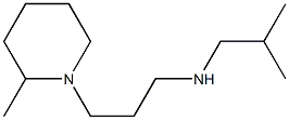 [3-(2-methylpiperidin-1-yl)propyl](2-methylpropyl)amine 구조식 이미지
