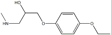 [3-(4-ethoxyphenoxy)-2-hydroxypropyl](methyl)amine 구조식 이미지