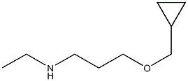 [3-(cyclopropylmethoxy)propyl](ethyl)amine 구조식 이미지