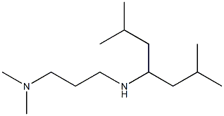 [3-(dimethylamino)propyl](2,6-dimethylheptan-4-yl)amine 구조식 이미지