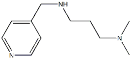 [3-(dimethylamino)propyl](pyridin-4-ylmethyl)amine Structure