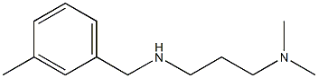 [3-(dimethylamino)propyl][(3-methylphenyl)methyl]amine 구조식 이미지