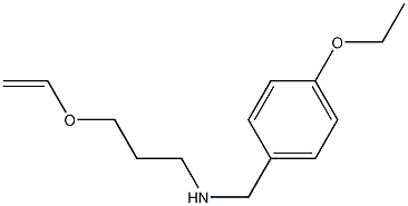 [3-(ethenyloxy)propyl][(4-ethoxyphenyl)methyl]amine 구조식 이미지