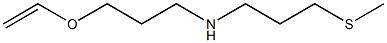 [3-(ethenyloxy)propyl][3-(methylsulfanyl)propyl]amine 구조식 이미지