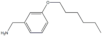 [3-(hexyloxy)phenyl]methanamine 구조식 이미지