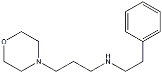 [3-(morpholin-4-yl)propyl](2-phenylethyl)amine 구조식 이미지