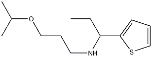 [3-(propan-2-yloxy)propyl][1-(thiophen-2-yl)propyl]amine Structure
