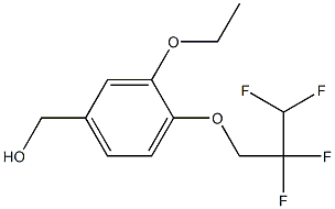 [3-ethoxy-4-(2,2,3,3-tetrafluoropropoxy)phenyl]methanol 구조식 이미지