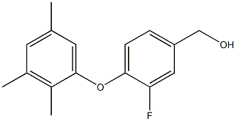 [3-fluoro-4-(2,3,5-trimethylphenoxy)phenyl]methanol Structure