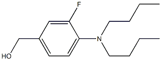 [4-(dibutylamino)-3-fluorophenyl]methanol 구조식 이미지