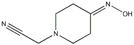[4-(hydroxyimino)piperidin-1-yl]acetonitrile 구조식 이미지