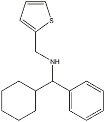 [cyclohexyl(phenyl)methyl](thiophen-2-ylmethyl)amine 구조식 이미지