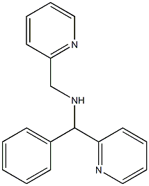 [phenyl(pyridin-2-yl)methyl](pyridin-2-ylmethyl)amine 구조식 이미지