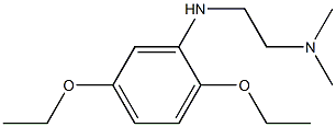 {2-[(2,5-diethoxyphenyl)amino]ethyl}dimethylamine 구조식 이미지